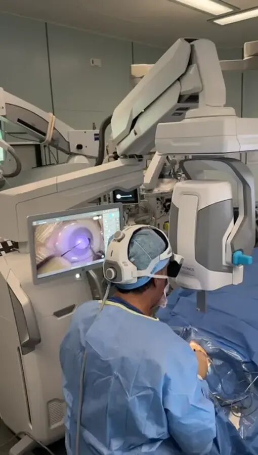 Une intervention en réalité virtuelle 